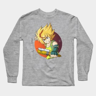 Free de la Hoya launching - Beyblade Burst Turbo / Super Z Long Sleeve T-Shirt